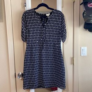 Lined Multi Dot Dress